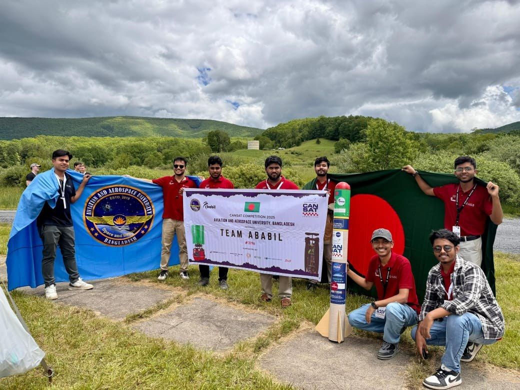 Team Ababil, AAUB — Monterey, Virginia, June 2025