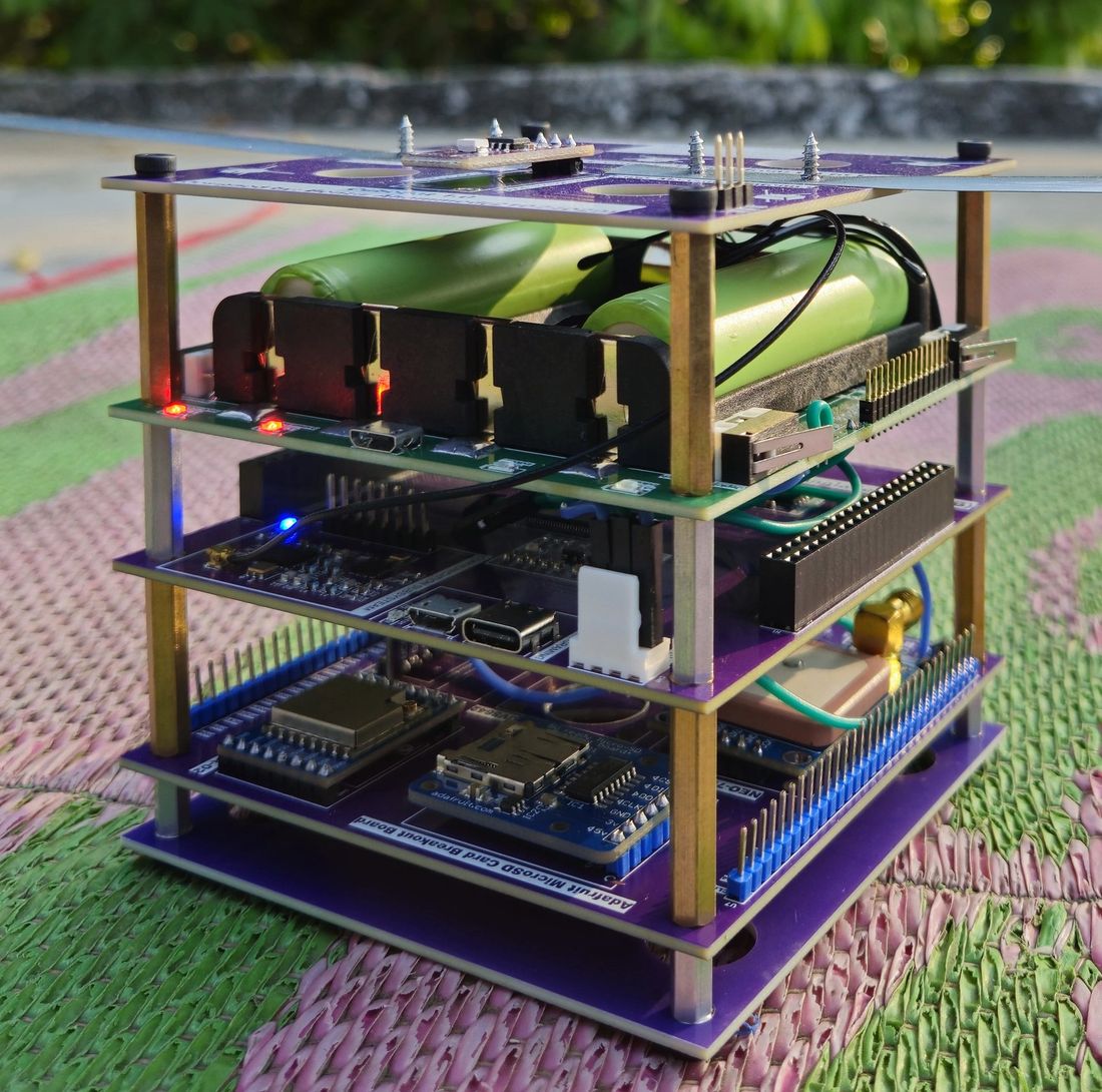 Powered flight stack — all subsystems live